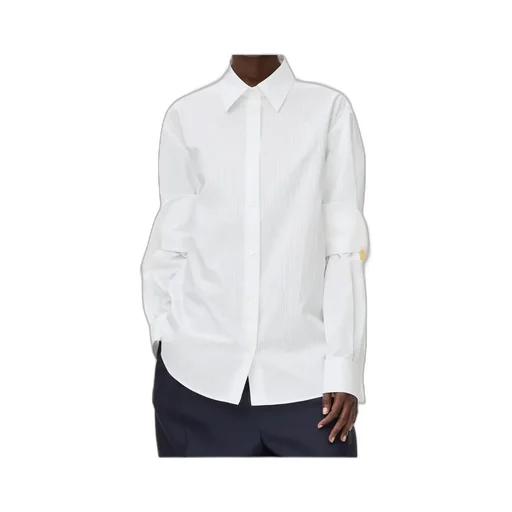 Double Layer Sleeve Poplin Shirt