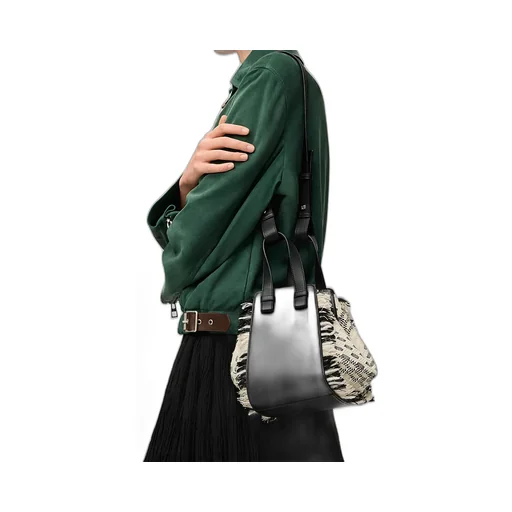Woven Hammock Compact Shoulder Bag