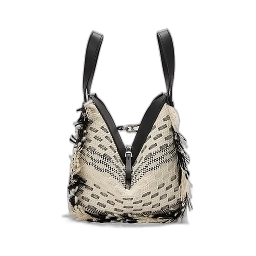 Woven Hammock Compact Shoulder Bag