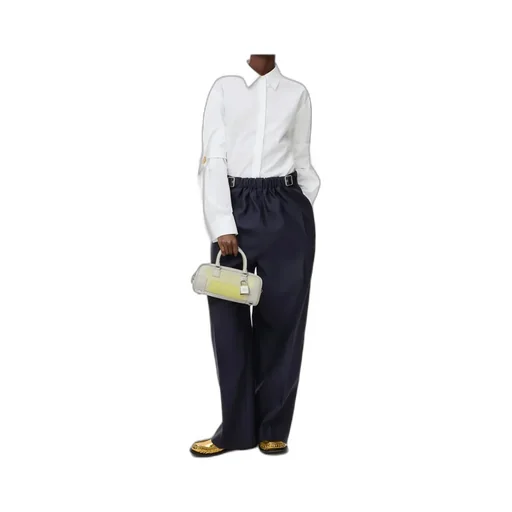Double Layer Sleeve Poplin Shirt
