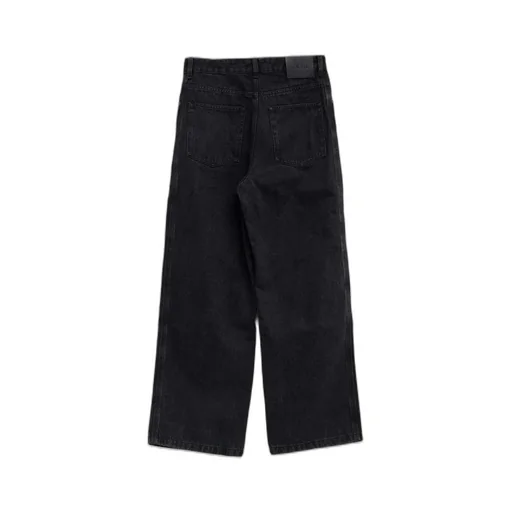 Logo-Embroidered Cotton Jeans