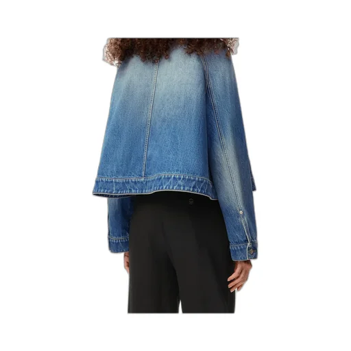 Trapeze Jacket In Denim