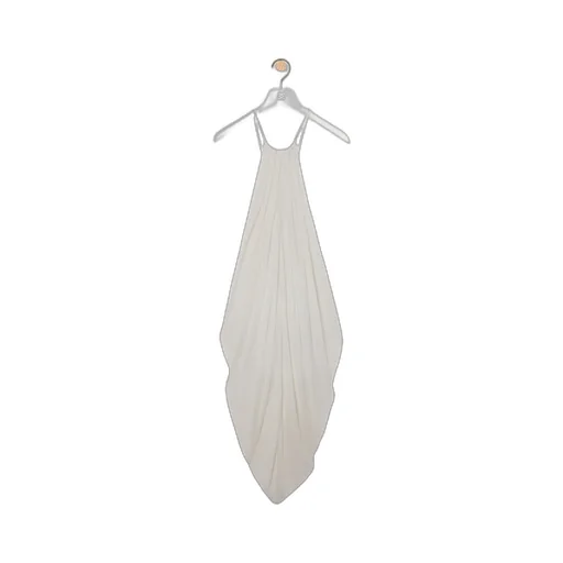Draped Dress In Silk