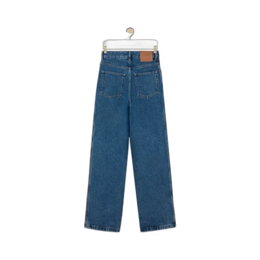 Anagram-Embroidered Jeans