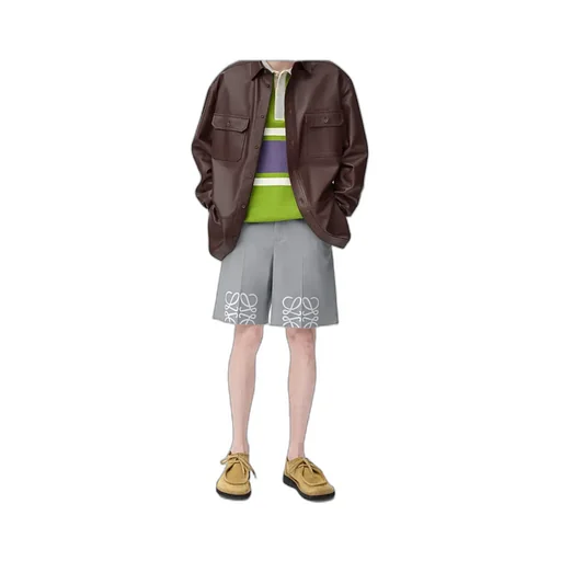 Anagram-Print Shorts