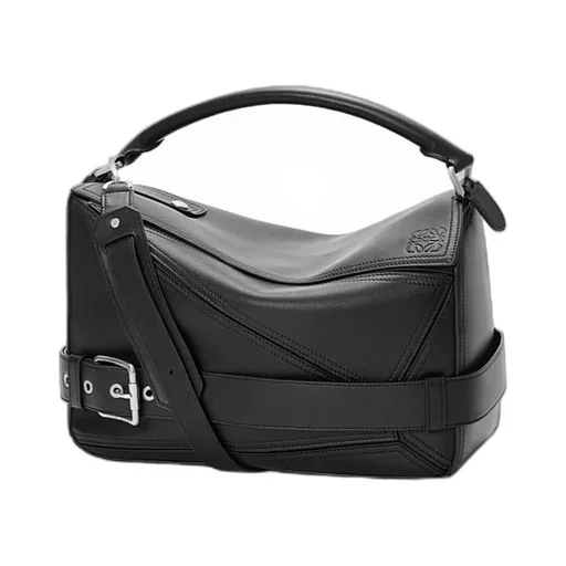 Large Puzzle Biker Shoulder Bag
