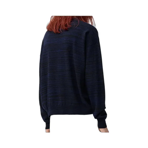 Lapel Long Sleeve Sweater
