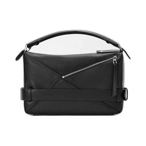 Large Puzzle Biker Shoulder Bag