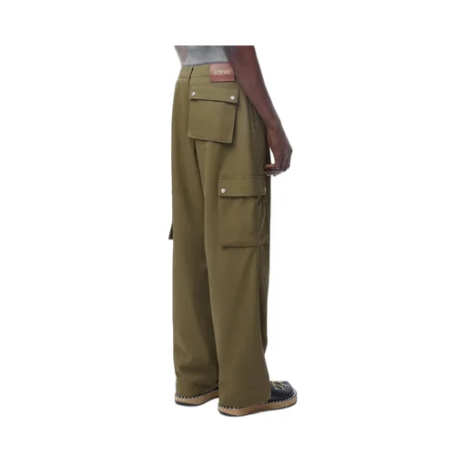 Cargo Pocket Cotton Trousers