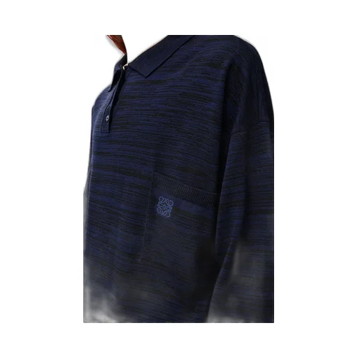 Lapel Long Sleeve Sweater
