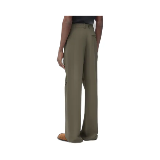 Pleated Drawstring Trousers