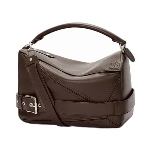Large Puzzle Biker Shoulder Bag