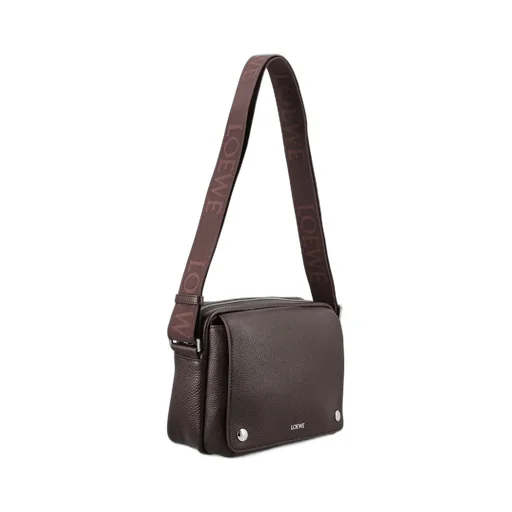 Logo Printed Xs Messenger Bag