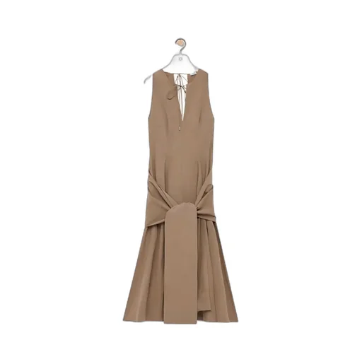 Sleeveless Wrap Dress