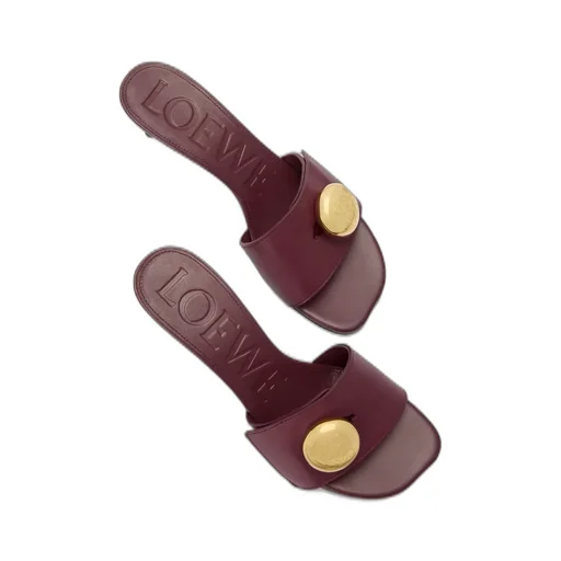 Pebble Slide In Soft Calfskin