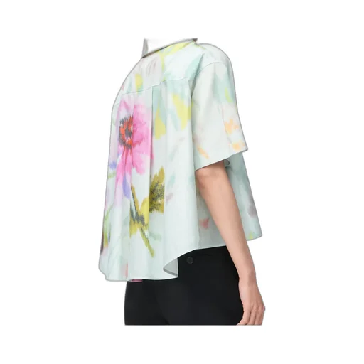 Short Sleeve Trapeze Shirt
