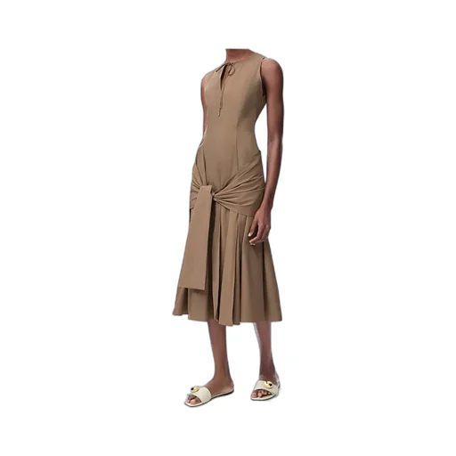 Sleeveless Wrap Dress