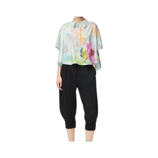 Short Sleeve Trapeze Shirt