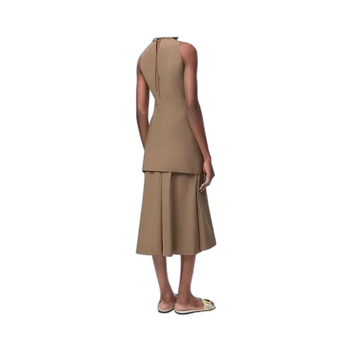 Sleeveless Wrap Dress