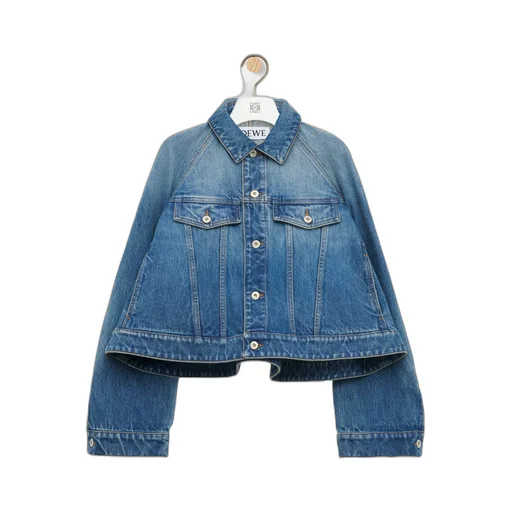 Trapeze Jacket In Denim