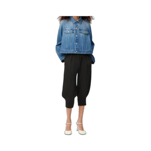 Trapeze Jacket In Denim