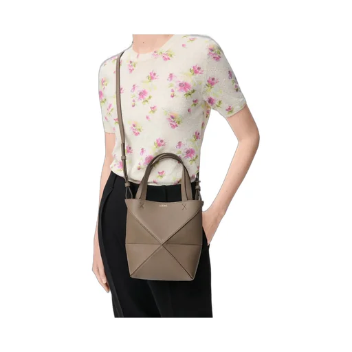 Mini Puzzle Fold Tote Bag