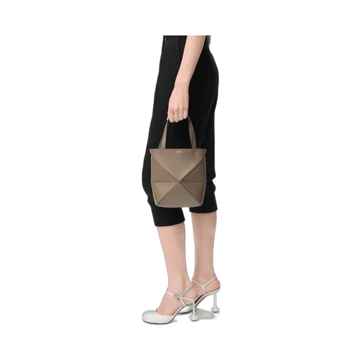 Mini Puzzle Fold Tote Bag