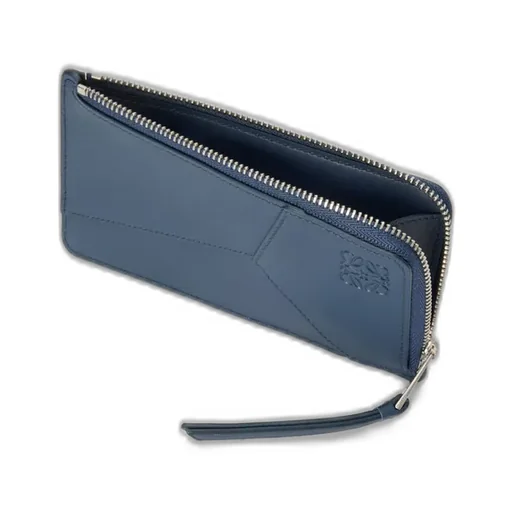 Puzzle Long Coin Cardholder In Classic Calfskin