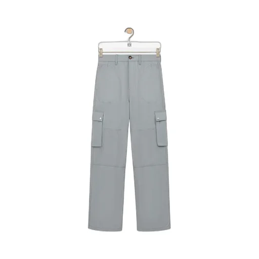 Logo Patch Cargo Trousers