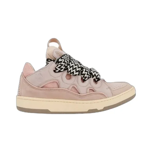 Lace-Up Low-Top Sneakers