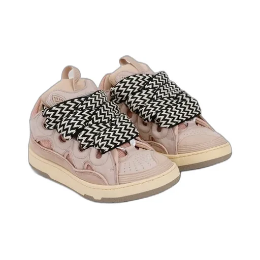 Lace-Up Low-Top Sneakers