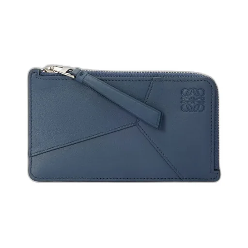 Puzzle Long Coin Cardholder In Classic Calfskin