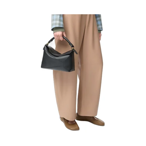 Small Puzzle Bag In Soft Grained Calfskin