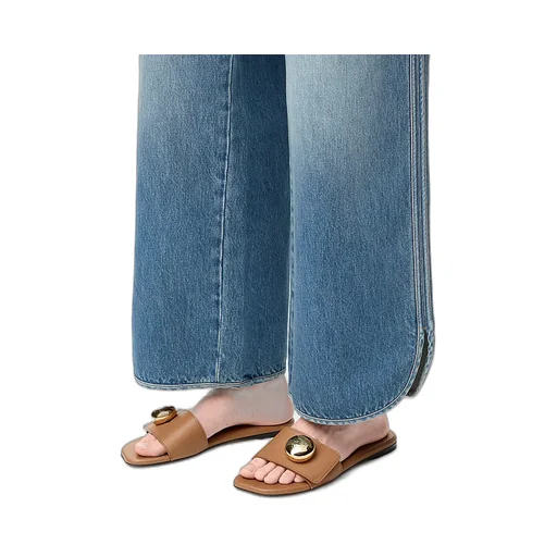 Pebble Slide In Soft Calfskin