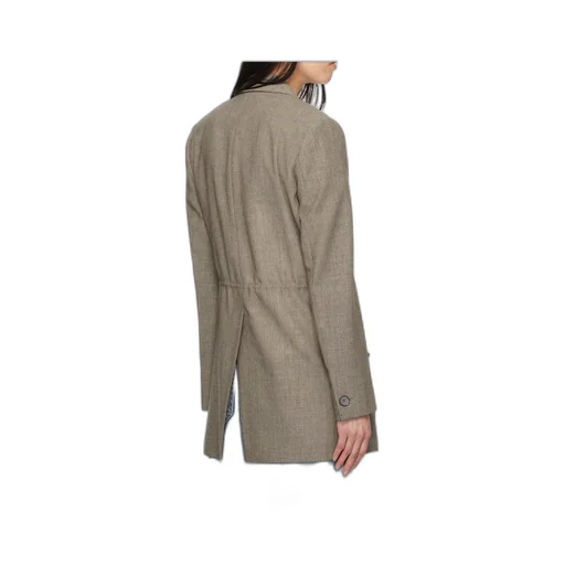 Belted Wool Blazer