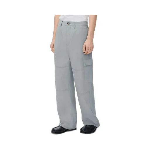 Logo Patch Cargo Trousers