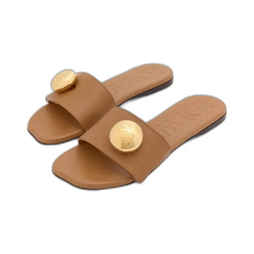 Pebble Slide In Soft Calfskin