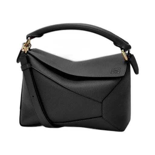 Small Puzzle Bag In Soft Grained Calfskin