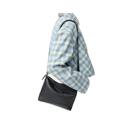 Small Puzzle Bag In Soft Grained Calfskin