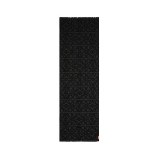 Scarf In Wool And Silk