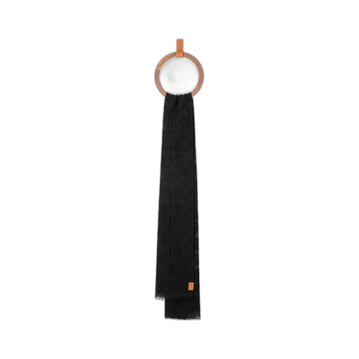 Scarf In Wool And Silk