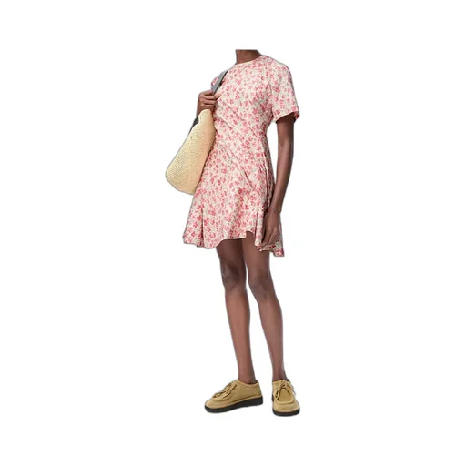 Floral Printed Twisted Dress