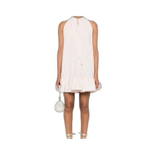 Round Neck Sleeveless Dress