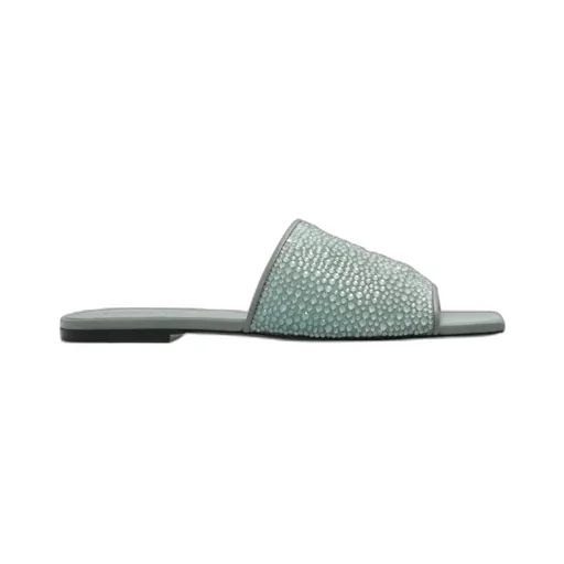 Embellished Slip-On Sandals