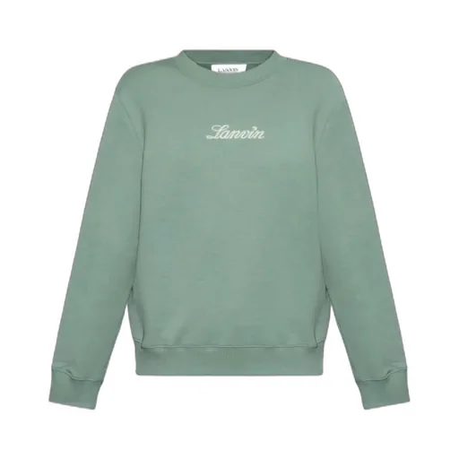 Logo Embroidered Crewneck Sweatshirt