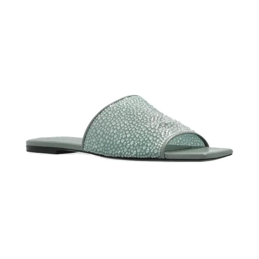 Embellished Slip-On Sandals