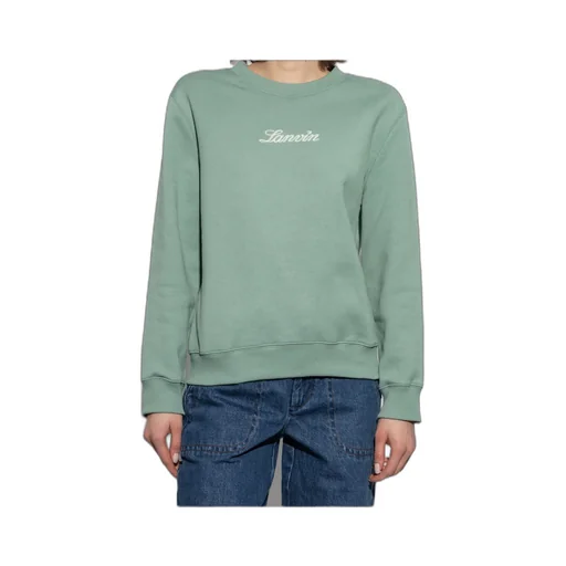 Logo Embroidered Crewneck Sweatshirt
