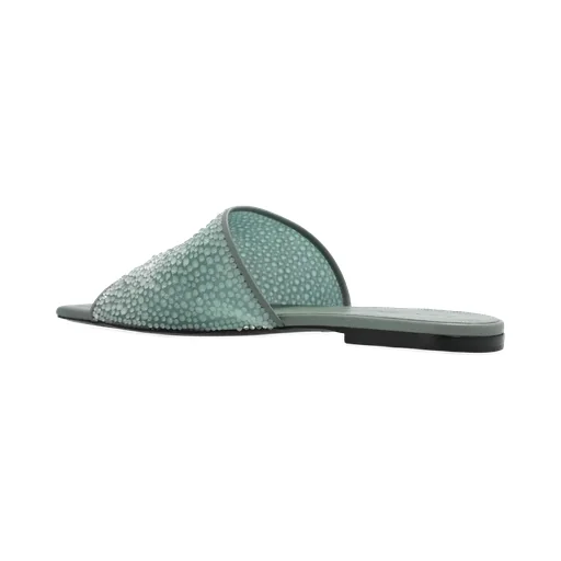 Embellished Slip-On Sandals