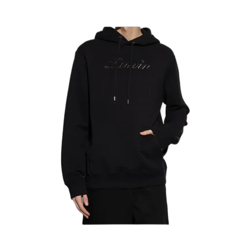 Logo-Embroidered Drawstring Hoodie