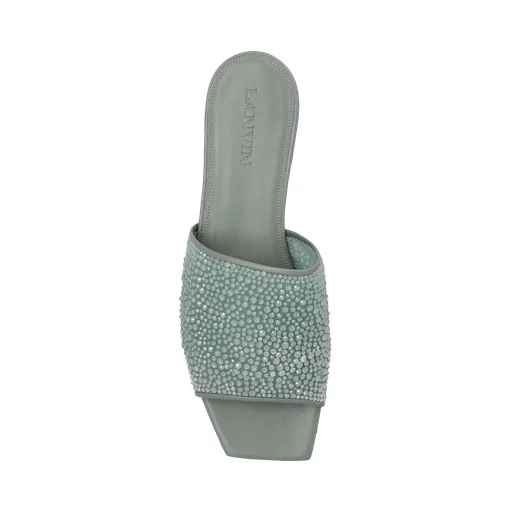 Embellished Slip-On Sandals
